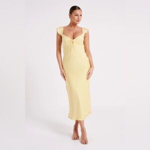 Meshki Chantal Yellow Dress